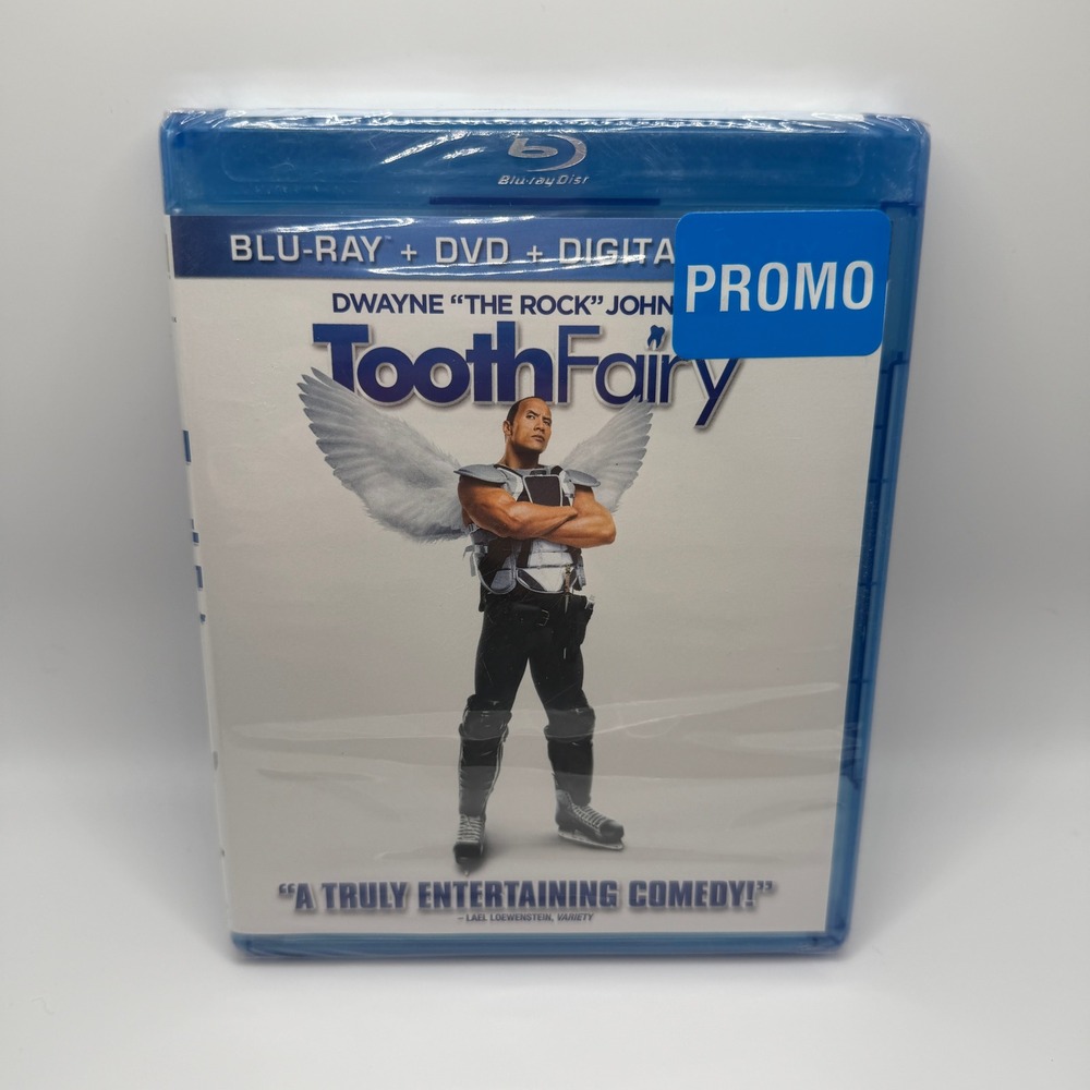 Tooth Fairy Blu-ray DVD Digital Dwayne The Rock Johnson Family Comedy New Sealed